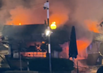 Hamrun, incendio distrugge chiosco nel centro della cittadina