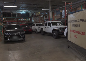 Sessantaquattro auto rubate dal valore di 3,5 milioni di dollari tornano in Canada; erano state intercettate a Malta