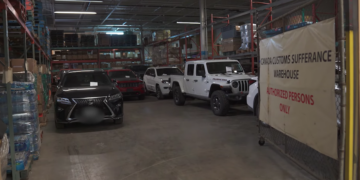 Sessantaquattro auto rubate dal valore di 3,5 milioni di dollari tornano in Canada; erano state intercettate a Malta