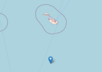 Scossa di magnitudo 4.6 registrata a sud di Malta