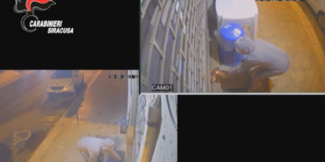 banda bombe carta Siracusa