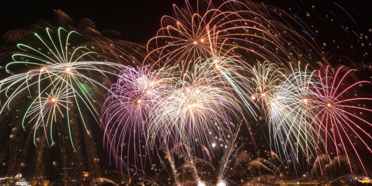 fuochi d'artificio pirotecnico