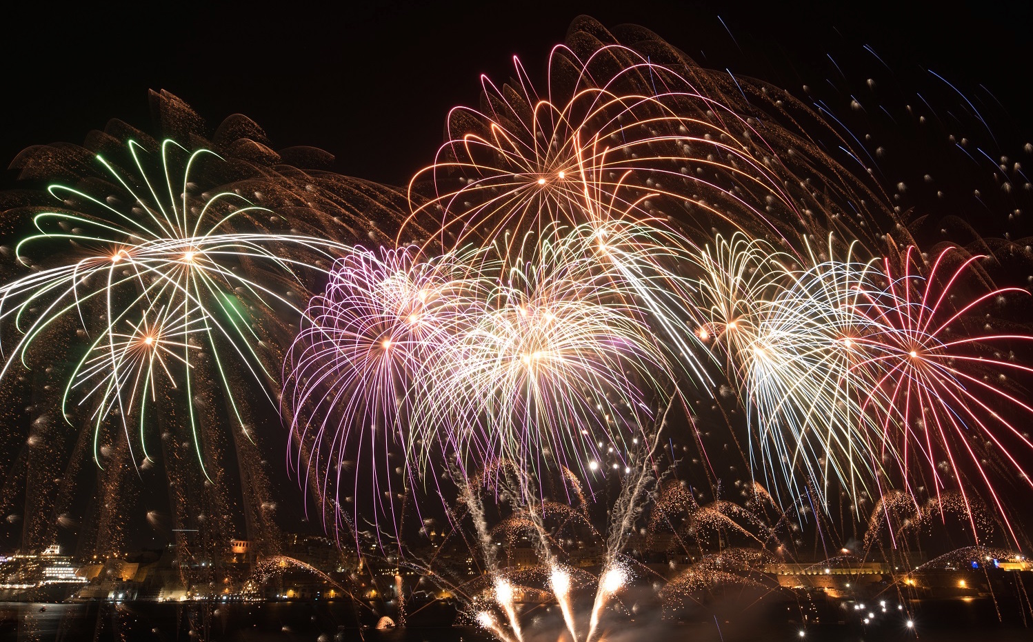 Il Malta International Fireworks Festival celebra un quarto di secolo: apertura a Nadur