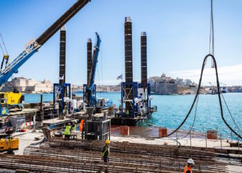 Proseguono i lavori per il rilancio del Grand Harbour: sarà in grado di ospitare navi più grandi