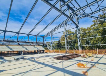 Al Marsa Sports Complex sono in corso i lavori per la realizzazione dell’impianto dedicato alla ginnastica artistica