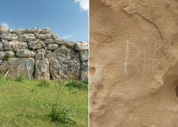 Studente italiano in gita sfregia gli antichi templi di Ggantija. Tribunale lo schiaffeggia con 15mila euro di multa