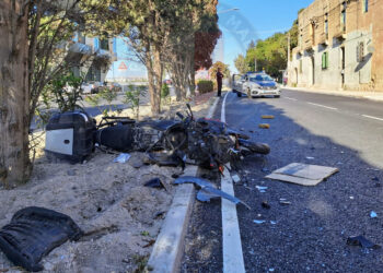 Incidenti stradali, motociclista gravemente ferito a Birkirkara