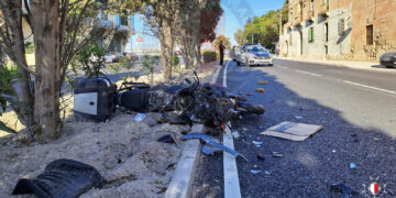 Incidenti stradali, motociclista gravemente ferito a Birkirkara