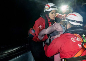 Migranti soccorsi il 6 Marzo - @Davide Preti via Immigrants soldats du monde