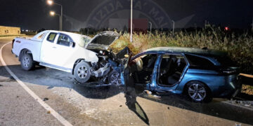 Incidente stradale a Birzebbugia: sei i ricoverati, due persone in lotta per la vita