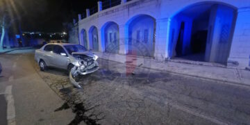Perde il controllo dell’auto e si schianta contro un garage a Ta’ Xbiex