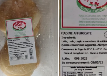 Allarme Listeria: richiamati due lotti di un prodotto caseario italiano