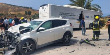 Scontro tra auto e pullman a Nadur, in 14 finiscono in ospedale