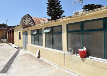 Lavori di ristrutturazione in corso a Dar l-Impenn, il centro di recupero per tossicodipendenti