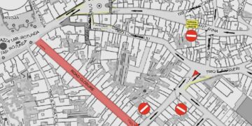 Lavori in corso a Mosta: un tratto della via principale chiuso al traffico per “massimo” sei settimane