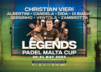Al via la prima edizione della “Legends Padel Malta Cup”: presenti 8 leggende del calcio italiano e internazionale