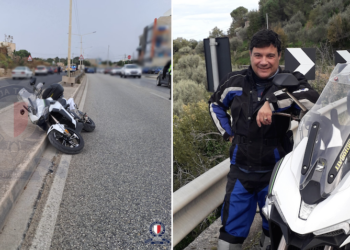 Perde il controllo della moto, centauro muore sul colpo a Birkirkara