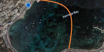 Sconsigliata la balneazione in un tratto di costa a Xemxija