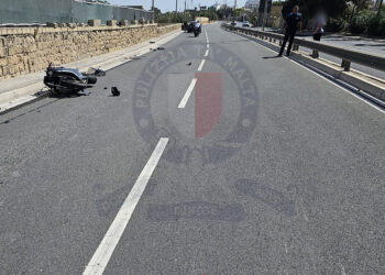 Incidente stradale a Zebbug, centauro 73enne gravemente ferito