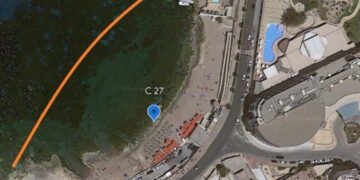 Mare inquinato, a Bugibba scatta il divieto di balneazione nei pressi della Perched Beach