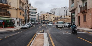 Lavori stradali a Gzira, Triq Tas-Sliema chiusa al traffico per due sere consecutive
