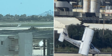 Paura all’aeroporto internazionale di Malta, piccolo aereo precipita sulla pista principale