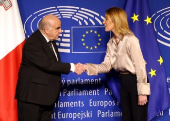 A Bruxelles “storico” incontro tra il Presidente George Vella e la Presidente del Parlamento Europeo Roberta Metsola