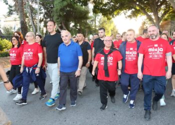 Successo per “Mixja mal-Presidente”, la camminata con il Presidente di Malta in aiuto dei più bisognosi