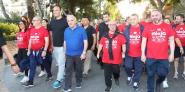 Successo per “Mixja mal-Presidente”, la camminata con il Presidente di Malta in aiuto dei più bisognosi