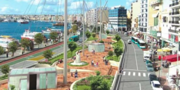 L’area di Sliema Ferries pronta a rifarsi il look: al posto dei parcheggi alberi e arredi urbani