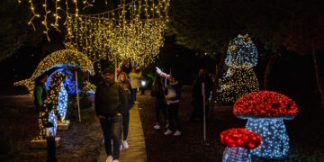 La terza edizione di “Christmas in the Park” ha accolto novemila visitatori al giorno