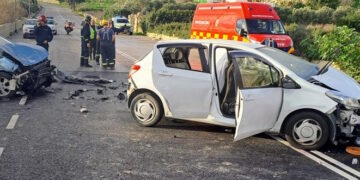 Frontale a Rabat, due automobilisti ricoverati in ospedale