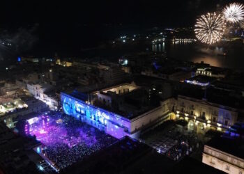 Capodanno a Valletta, oltre 50mila persone in festa a St. George’s Square