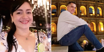 la vittima sandra ramirez e Fabian Eliuth Garcia