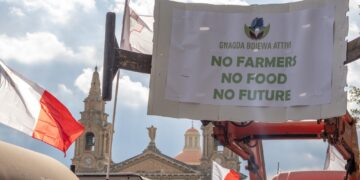 Gli agricoltori tornano a manifestare: domani il corteo da Ta’ Qali a Valletta