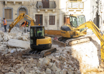 Gzira, le foto del cantiere in cui è avvenuto il crollo. Fatalità o mancato rispetto delle norme?