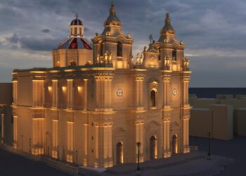 Presto una “nuova luce” per la facciata della Basilica di Sant’Elena a Birkirkara
