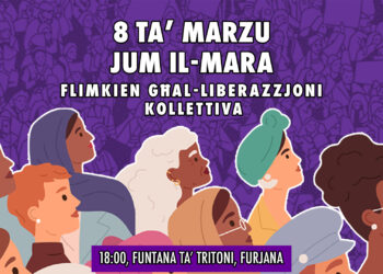 Festa della donna: a Valletta l’8 marzo la marcia “Uniti per la liberazione collettiva”