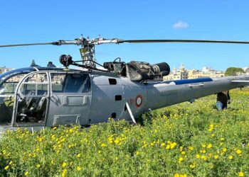 Elicottero delle Forze Armate “costretto” ad atterraggio di emergenza a Qrendi