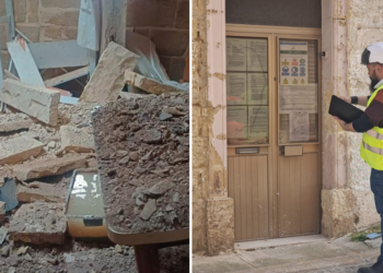 Arriva lo “stop” ai lavori in un cantiere di Qormi; a dicembre causarono il crollo del tetto di un’abitazione limitrofa