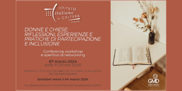 Il 7 marzo all’IICV l’evento “Donne e chiese: riflessioni, esperienze e pratiche di partecipazione e inclusione”