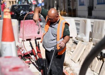 Enemalta ha posato 38 chilometri di nuovi cavi elettrici in meno di tre mesi