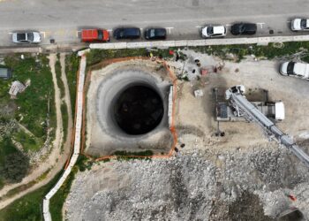 impianto rete fognaria acque reflue