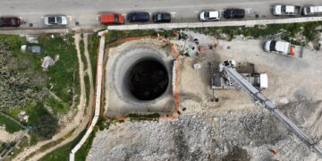 impianto rete fognaria acque reflue