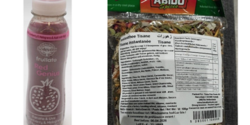 Richiami alimentari, scatta l’allerta per un frullato e una miscela per tisane