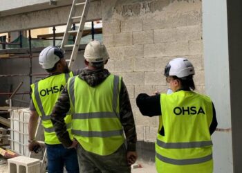 Cantieri edili al setaccio nei controlli congiunti tra OHSA e i funzionari europei