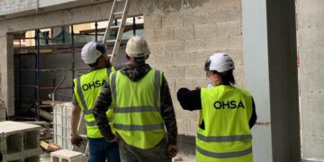 Cantieri edili al setaccio nei controlli congiunti tra OHSA e i funzionari europei