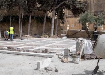 Il parcheggio di fronte alla chiesa parrocchiale di Rabat sarà presto trasformato in zona pedonale