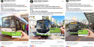 Truffa social, falsa pagina Facebook della Malta Public Transport mira ai conti correnti degli utenti
