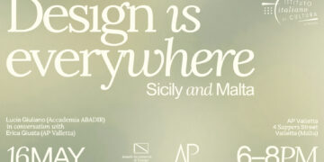 In programma per giovedì 16 maggio la conferenza “Design is everywhere: Sicily and Malta”